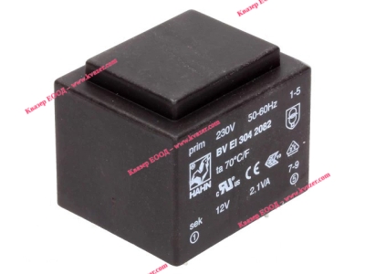 ТРАНСФОРМАТОР HAHN BV EI 304 2899 12V 2.1VA