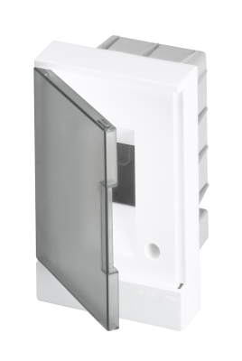 Табло 1SZR004002A1200 / BEF402202 ABB Открит монтаж с прозр. сива врата 2 Модула, 180 mm x 120 mm x 105 mm