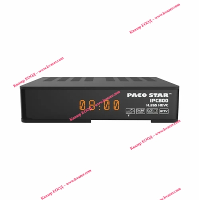 IPC800 HEVC HD DVB-C/T2 Приемник за TV с карточетец и LAN