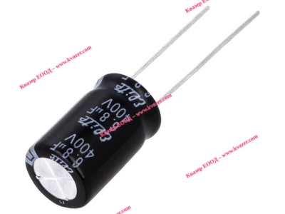 6.8uF 400V 10x16mm 105°C Кондензатор електролитен PF2G6R8MNN1016 ELITE