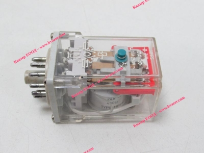 Реле HPPS 3U Ag бобина 24V DC, 3PDT 5A 250VA