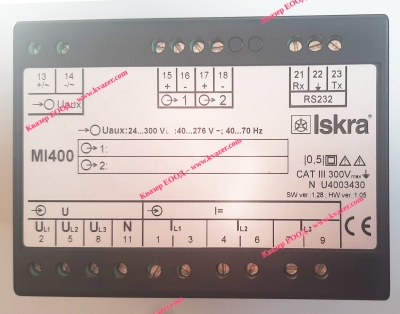 Iskra MI400 / 3u 50...500V 1...5A / 4...20mA / 4...20mA