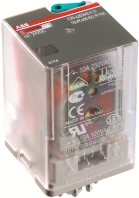 Реле 1SVR405622R8200 ABB бобина 125V AC, 10A 3PDT