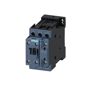 Контактор 3RT2025-1BB40 SIEMENS 3NO/1NO+1NC, 17A, бобина 24V DC