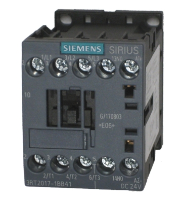 Контактор 3RT2015-1BB41 SIEMENS 3NO/1NO 7A, бобина 24V DC