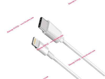 Кабел за зареждане и синхронизиране на данни USB-C към Apple Lightning 8pin 1м