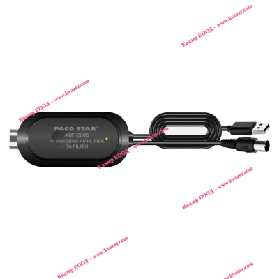 Антенен усилвател 28dBi и 5G филтър за TV с 5V USB захранване