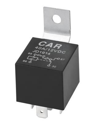 Реле автомобилно 4120, контакти SPDT 40A, бобина 12V DC
