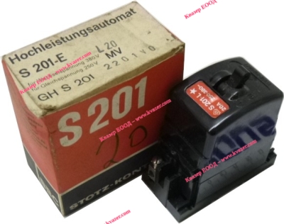 Автоматичен прекъсвач S201-E 20A Stotz Kontakt