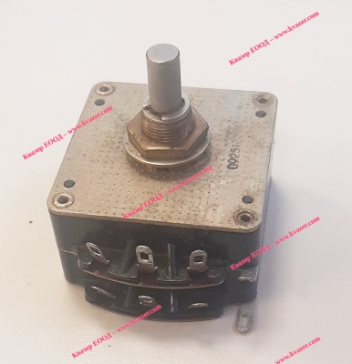 Потенциометър 2x25K RFT, стерео, /линеен/ ос D6mm L20mm
