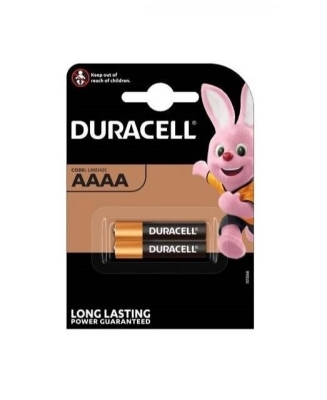 Алкална батерия DURACELL 1.5V AAAA LR61- 2бр