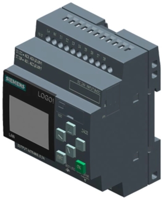 Siemens 6ED1052-1CC01-0BA8 Controller, Logic, LOGO! 8, 24RCEO