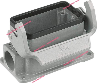 09300101256 Han B Base Surface LC 1 Lever Thermoplas HARTING