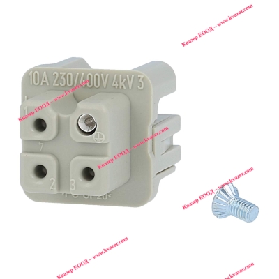09200032711 Han 3A F Insert Screw HARTING