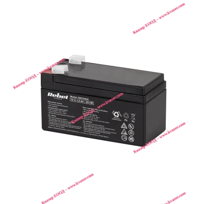 Акумулатор Rebel 12V 1.3Ah 97x45x53mm