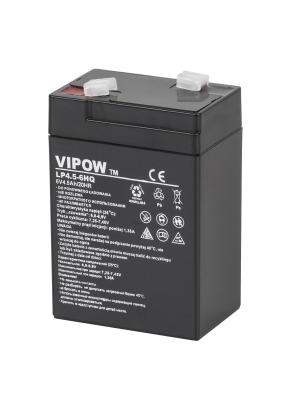 Акумулатор VIPOW 6V 4.5Ah HQ 70x48x100mm