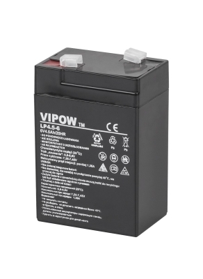 Акумулатор VIPOW 6V 4.5Ah 70x48x100mm