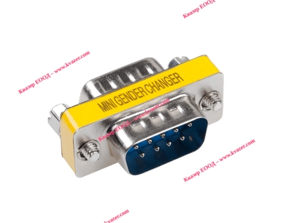 Преход D-Sub 9pin мъжки към D-Sub 9pin мъжки