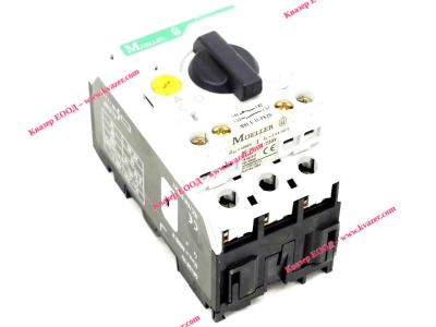 Моторна защита, трифазна, 1...1.6A 0.55kW, PKZM0-1,6 Klockner Moeller
