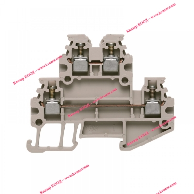 Винтова клема WDK 1.5/R3.5 GR WEIDMULLER