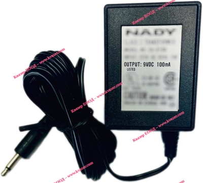 Захранващ адаптер 355D0900010E 9V/0.1A с жак 3.5mm