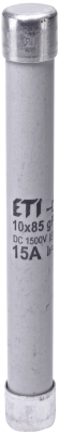 Предпазител 1000V DC за фотоволтаични панели ETI POLAM 002625274 CH 10x85mm gPV 4А