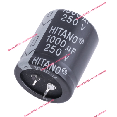 1000uF 250V Кондензатор електролитен SNAP-IN 35x42mm HITANO
