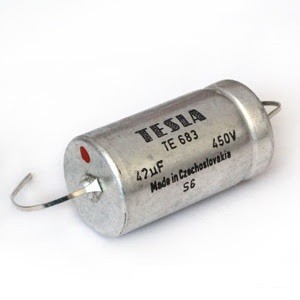 47uf 450V Tesla Axial