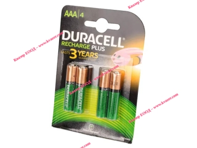 Акумулаторна батерия Ni-MH AAA R3 1.2V 750mAh DURACELL