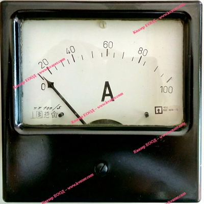 Амперметър 0-100A AC 144/144mm 1E52