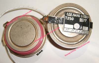 ТИРИСТОР Т250-10-112 , 250A , 1000V