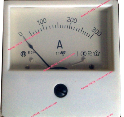 Амперметър 0-300A Е21-1 AC 80/80мм