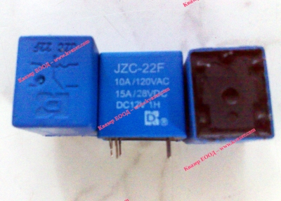 РЕЛЕ JZC-22F DC12V 10A/120VAC 15A/28VDC Н.О. контакт