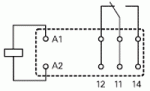 Реле TE Connectivity 2-1415899-2 SPDT 16A бобина 12VDC