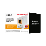 UPS инвертор KEMOT, стабилизатор, резервно захранване, 2200VA/1600W чиста синусоида