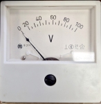 ВОЛТМЕТЪР AC 0-100V 80/80mm