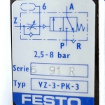 Пневматичен клапан Festo VZ-3-PK-3 time delay valve