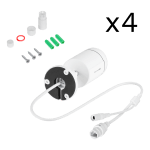 Комплект 4бр IP Камери 5 Мpixel + NVR, Kruger&Matz Connect C300 