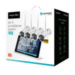 Комплект 4бр WiFi Камери 3 Мpixel + NVR,  Kruger&Matz Connect C210 Tuya