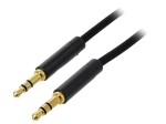 BAGBG VENTION кабел стерео жак 3.5мм (мъжки) - стерео жак 3.5мм (мъжки) , позлатени
