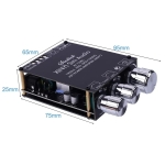 КИТ УСИЛВАТЕЛ 2X100W КЛАС D СГЛОБЕН С БЛУТУТ 5.0 XY-T100L