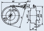 Тиристор Т9-250-11 с радиатор 1100V 250A