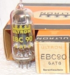 Лампа EBC90 6AT6 ULTRON