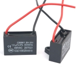 Неполярен кондензатор тип CBB61 1.5uF 5% 450VAC с изводи 