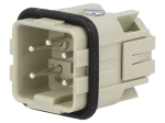 Конектор HARTING HDC контактна вложка мъжки 10A 250V 5PIN