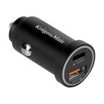 38W зарядно за кола Kruger&Matz с функции за захранване и бързо зареждане