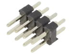 CONNFLY DS1021-2X4SF1-1 Конектор щифтов, щифтова рейка, мъжки, PIN 8, THT, прав, 2.54mm