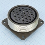 Съединител розетка за панел ШР55П30ЭГ1  30 пина