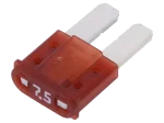 втопредпазител 7.5A, 9.1mm / MICRO2 / MINI, LITTELFUSE 032707.5UXS