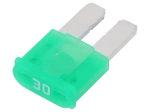 Автопредпазител 30A, 9.1mm / MICRO2 / MINI, LITTELFUSE 0327030.UXS